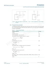 PCA9553TK/02 Datasheet Page 12