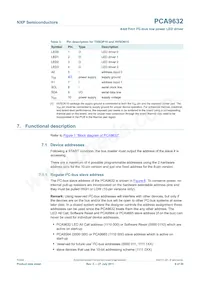 PCA9632TK2 Datasheet Page 6
