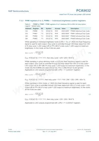PCA9632TK2 Datasheet Page 12