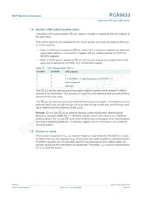 PCA9633PW Datasheet Page 16