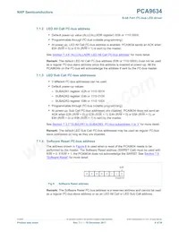 PCA9634PW/S911 Datasheet Page 8