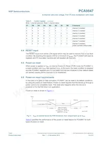 PCA9847PWJ Datasheet Page 10