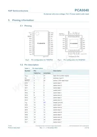 PCA9848PWZ Datenblatt Seite 4