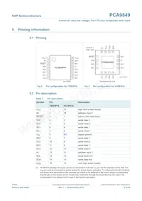 PCA9849PWJ Datenblatt Seite 4