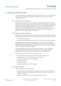 PCA9849PWJ Datasheet Pagina 22