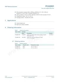PCA9901UK Datasheet Pagina 2