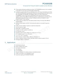 PCA9955BTW/Q900J Datasheet Pagina 3