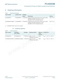 PCA9955BTW/Q900J Datasheet Page 4