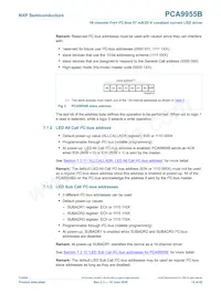 PCA9955BTW/Q900J Datasheet Page 12