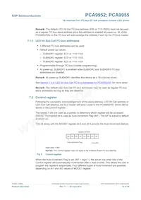 PCA9955TW Datasheet Page 10