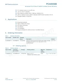 PCA9956BTWY Datasheet Page 3