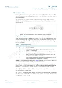 PCU9654PW Datasheet Page 8