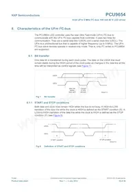 PCU9654PW Datasheet Page 16