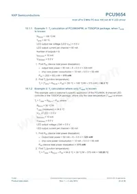 PCU9654PW Datasheet Page 22