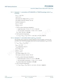 PCU9654PW Datasheet Pagina 22