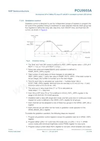 PCU9955ATWJ 데이터 시트 페이지 21