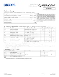 PI3B3257AQEX Datasheet Page 2