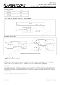 PI3CH401ZHEX Datasheet Page 5