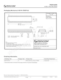 PI5C16245AEX Datasheet Page 5
