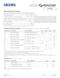PI5C3245S Datasheet Page 2