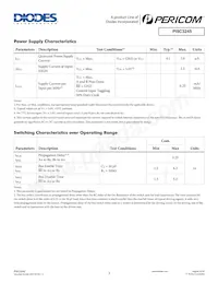 PI5C3245S Datasheet Page 3