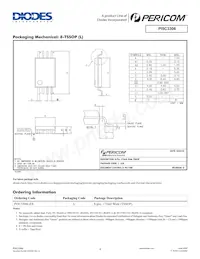 PI5C3306LEX Datasheet Page 4