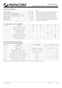 PT8A6311PE Datasheet Page 6