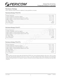 PT8A973PE Datasheet Page 7