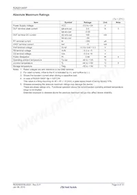 R2A20134SP#W5 Datasheet Page 4