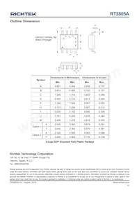 RT2805AGSP Datasheet Page 15