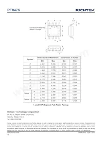 RT8476GSP Datasheet Pagina 16