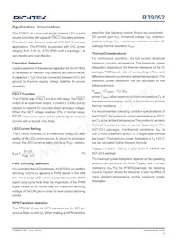 RT9052GE Datasheet Pagina 7