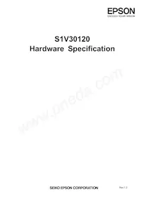 S1V30120F01A100 Datasheet Cover