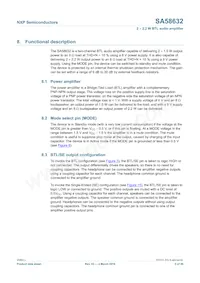 SA58632BS Datasheet Page 5