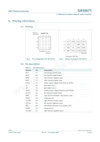 SA58671UK Datasheet Page 3