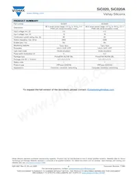 SIC820ED-T1-GE3 Datasheet Page 2
