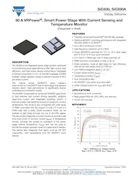 SIC830ED-T1-GE3 Datasheet Cover