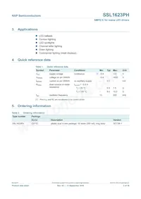 SSL1623PH/N1 Datasheet Page 2