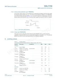 SSL1750T/N1 Datasheet Page 19