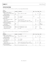 SSM2211CPZ-R2 Datasheet Page 4