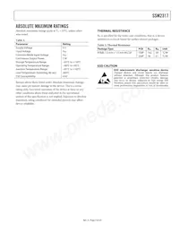 SSM2317CBZ-REEL Datasheet Page 5