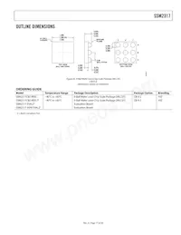 SSM2317CBZ-REEL Datasheet Page 17