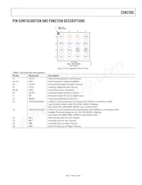 SSM2380CBZ-REEL Datasheet Pagina 7