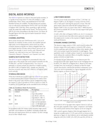 SSM2518CPZ-RL Datasheet Page 17
