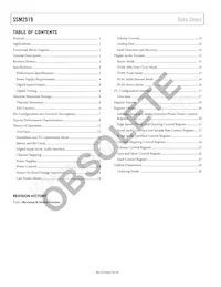 SSM2519ACBZ-RL Datasheet Page 2