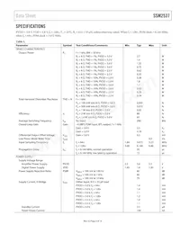 SSM2537ACBZ-R7 Datasheet Page 3