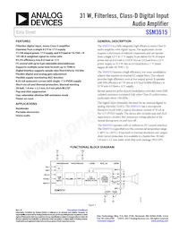 SSM3515CCBZ-R7 Datasheet Cover