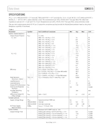 SSM3515CCBZ-R7 Datasheet Pagina 3