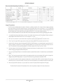 STK551U392A-E Datasheet Pagina 10