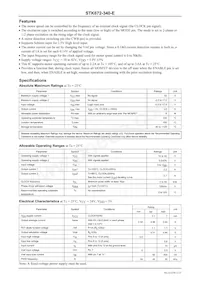 STK672-340-E Datasheet Page 2